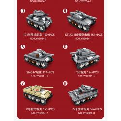 Kazi KY82054 82054 non  XE TĂNG HẠNG NẶNG KV-VI 8 TỔ HỢP bộ đồ chơi xếp lắp ráp ghép mô hình Military Army RUSSIAN LAND-BATTLESHIP KV-VI Quân Sự Bộ Đội 1165 khối