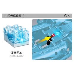 GBL KY1072 1072 non  DARK KNIGHT CHARIOT (ÁNH SÁNG KHUNG XE MÀU XANH) LÙI bộ đồ chơi xếp lắp ráp ghép mô hình Medieval Castle Chiến Tranh Trung Cổ 511 khối