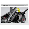 GBL KY1072 1072 non  DARK KNIGHT CHARIOT (ÁNH SÁNG KHUNG XE MÀU XANH) LÙI bộ đồ chơi xếp lắp ráp ghép mô hình Medieval Castle Chiến Tranh Trung Cổ 511 khối