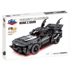 GBL KY1071 1071 non  XE CÁNH DƠI SẪM MÀU (ĐÈN GẦM ĐỎ) LÙI bộ đồ chơi xếp lắp ráp ghép mô hình  Kỹ Thuật Công Nghệ Cao Mô Hình Phương Tiện 620 khối