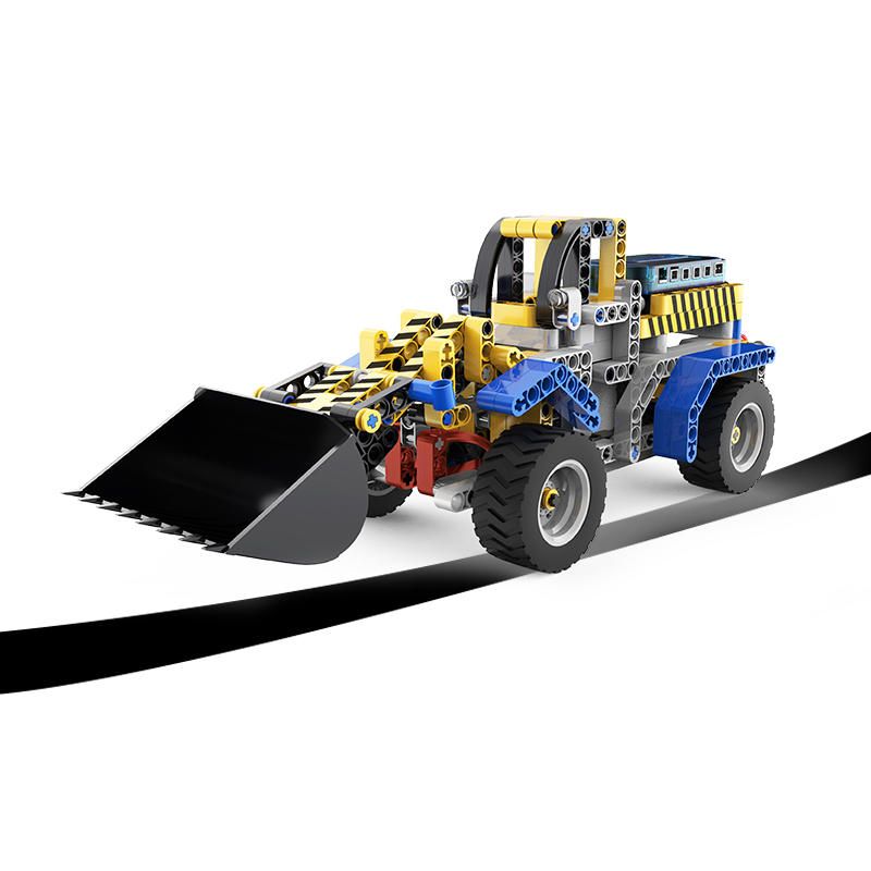 XKBOT M2 non  XE TẢI NHỎ M2 CÔNG TRÌNH 4 TRONG 1 bộ đồ chơi xếp lắp ráp ghép mô hình  Kỹ Thuật Công Nghệ Cao Mô Hình Phương Tiện 821 khối