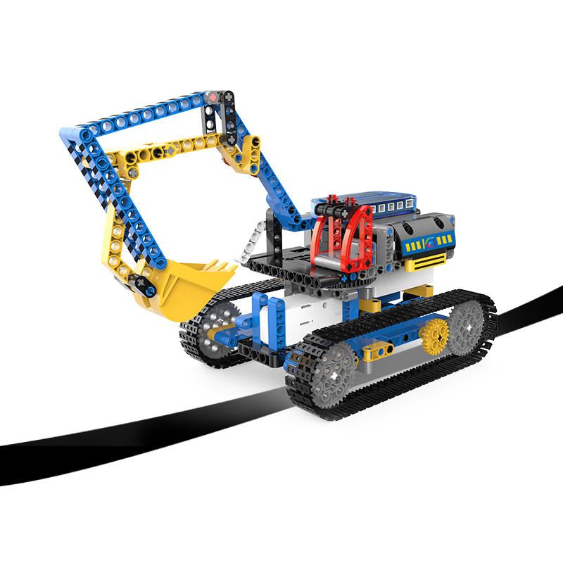 XKBOT M2 non  XE TẢI NHỎ M2 CÔNG TRÌNH 4 TRONG 1 bộ đồ chơi xếp lắp ráp ghép mô hình  Kỹ Thuật Công Nghệ Cao Mô Hình Phương Tiện 821 khối