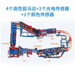 XKBOT T3 non  NHÀ MÁY PHÂN LOẠI GBC THẺ NHỎ bộ đồ chơi xếp lắp ráp ghép mô hình  Kỹ Thuật Công Nghệ Cao Mô Hình Phương Tiện 1260 khối