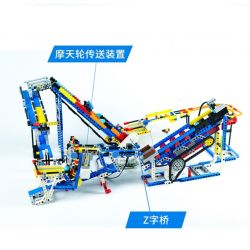 XKBOT T3 non  NHÀ MÁY PHÂN LOẠI GBC THẺ NHỎ bộ đồ chơi xếp lắp ráp ghép mô hình  Kỹ Thuật Công Nghệ Cao Mô Hình Phương Tiện 1260 khối