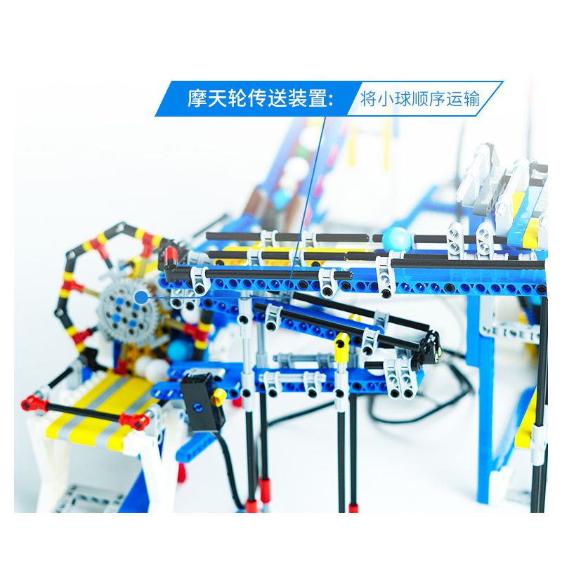 XKBOT T3 non  NHÀ MÁY PHÂN LOẠI GBC THẺ NHỎ bộ đồ chơi xếp lắp ráp ghép mô hình  Kỹ Thuật Công Nghệ Cao Mô Hình Phương Tiện 1260 khối