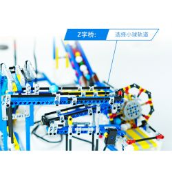 XKBOT T3 non  NHÀ MÁY PHÂN LOẠI GBC THẺ NHỎ bộ đồ chơi xếp lắp ráp ghép mô hình  Kỹ Thuật Công Nghệ Cao Mô Hình Phương Tiện 1260 khối