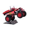 YUEGAO 58409 non  XE TẢI ĐIÊN KÉO LẠI bộ đồ chơi xếp lắp ráp ghép mô hình  CRAZY TRUCK Kỹ Thuật Công Nghệ Cao Mô Hình Phương Tiện 213 khối
