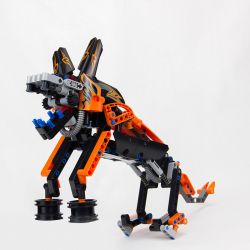 YUEGAO 58418 non  CHÓ SÓI bộ đồ chơi xếp lắp ráp ghép mô hình  WARWOLF Kỹ Thuật Công Nghệ Cao Mô Hình Phương Tiện 268 khối