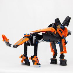 YUEGAO 58418 non  CHÓ SÓI bộ đồ chơi xếp lắp ráp ghép mô hình  WARWOLF Kỹ Thuật Công Nghệ Cao Mô Hình Phương Tiện 268 khối