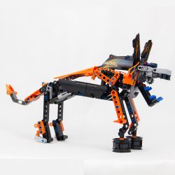 YUEGAO 58418 non  CHÓ SÓI bộ đồ chơi xếp lắp ráp ghép mô hình  WARWOLF Kỹ Thuật Công Nghệ Cao Mô Hình Phương Tiện 268 khối