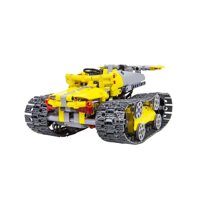 YUEGAO 58420 non  TAY ĐUA ĐƯỜNG RC bộ đồ chơi xếp lắp ráp ghép mô hình  RC TRACKED RACER Kỹ Thuật Công Nghệ Cao Mô Hình Phương Tiện 411 khối