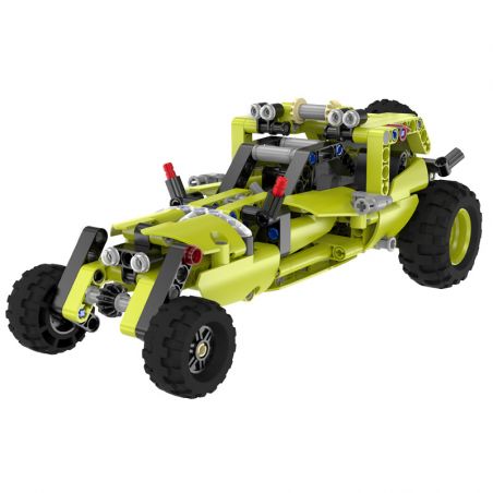 YUEGAO 58405 non  SA MẠC CHÀO ĐÓN XE KÉO SỐ 1 bộ đồ chơi xếp lắp ráp ghép mô hình  DESERT MIRAGE NO1 Kỹ Thuật Công Nghệ Cao Mô Hình Phương Tiện 314 khối