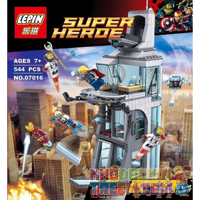 Lepin avengers 2024 tower