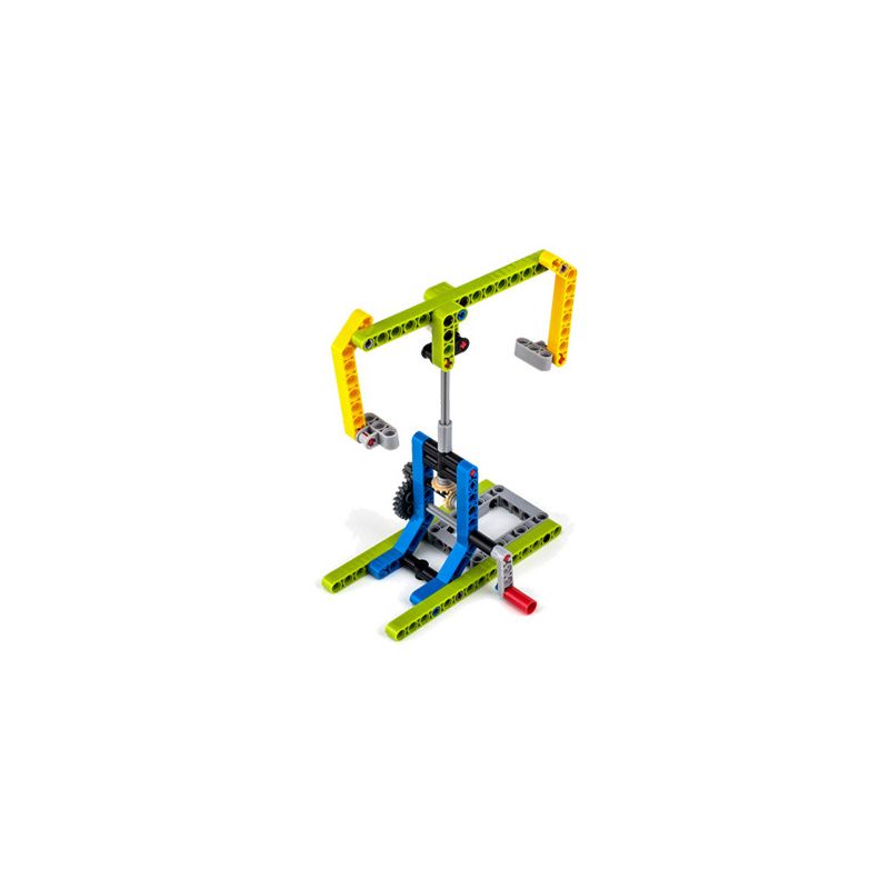 YUEGAO 58412 non  BĂNG CHUYỀN bộ đồ chơi xếp lắp ráp ghép mô hình  WHIRLIGIG Kỹ Thuật Công Nghệ Cao Mô Hình Phương Tiện 55 khối
