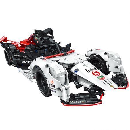 CACO C018 non  XE ĐIỆN CÔNG THỨC CỦA PORSCHE 99X tỷ lệ 1:12 bộ đồ chơi xếp lắp ráp ghép mô hình Speed Champions Racing Cars FORMULA E PORSCHE 99X ELECTRIC Đua Xe Công Thức 1626 khối