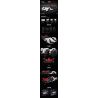 CACO C018 non  XE ĐIỆN CÔNG THỨC CỦA PORSCHE 99X tỷ lệ 1:12 bộ đồ chơi xếp lắp ráp ghép mô hình Speed Champions Racing Cars FORMULA E PORSCHE 99X ELECTRIC Đua Xe Công Thức 1626 khối
