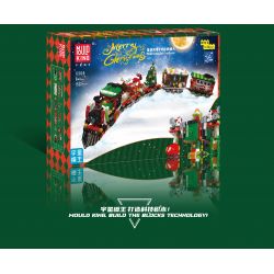 MouldKing 12028 Mould King 12028 non  ROBOT BIẾN HÌNH TÀU GIÁNG SINH bộ đồ chơi xếp lắp ráp ghép mô hình Creator CHRISTMAS TRAIN TRANSFORMER Sáng Tạo 1522 khối