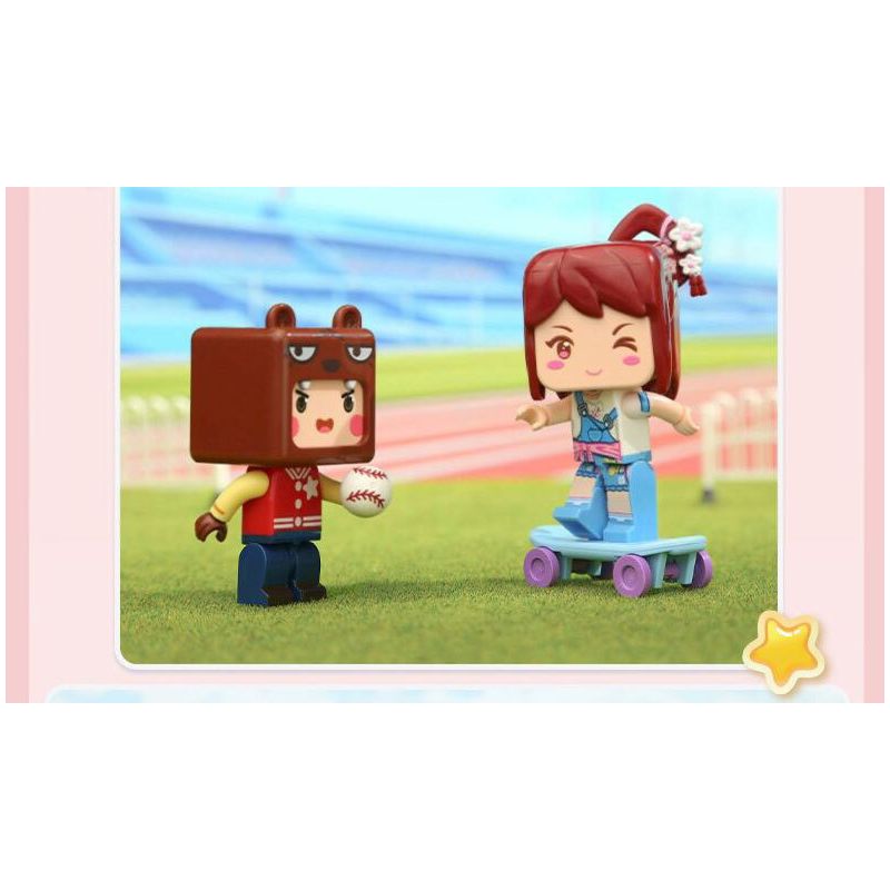 QMAN ENLIGHTEN KEEPPLEY 72040 non  THẾ GIỚI NHỎ TRẠI CĂN CỨ MINI PHẦN 2 bộ đồ chơi xếp lắp ráp ghép mô hình Movie & Game Phim Và Trò Chơi