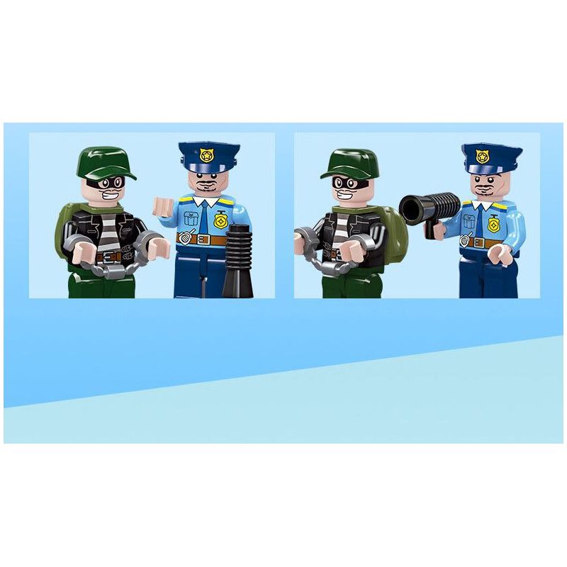 JIESTAR 54112 non  UNIVERSAL CITY XE TẤN CÔNG CỦA CẢNH SÁT bộ đồ chơi xếp lắp ráp ghép mô hình POLICE ASSAULT VEHICLE Thành Phố 180 khối