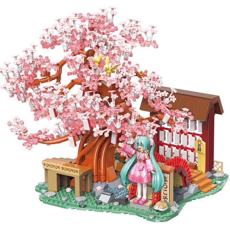 KEEPPLEY K20901 20901 non Lego HATSUNE MIKU SAKURA SAKAMICHI bộ đồ chơi xếp lắp ráp ghép mô hình Girl Con Gái