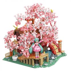 KEEPPLEY K20901 20901 non  HATSUNE MIKU SAKURA SAKAMICHI bộ đồ chơi xếp lắp ráp ghép mô hình Girl Con Gái