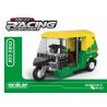 DECOOL 22037 non  XE KÉO MINI BA BÁNH BOUNCE THÁI LAN bộ đồ chơi xếp lắp ráp ghép mô hình Racers MINI RACING PACEMAKER Đua Tốc Độ