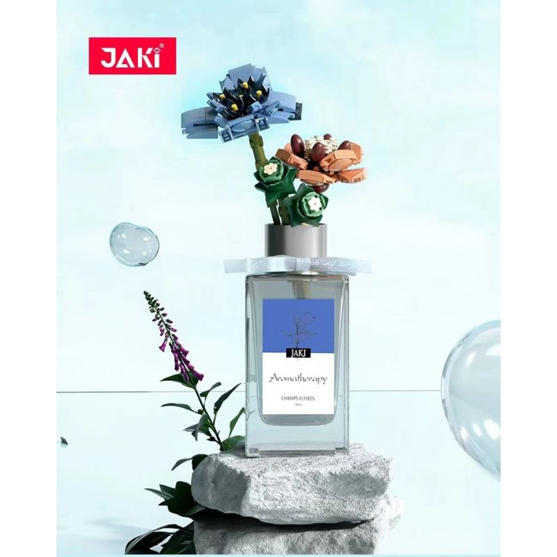 JAKI JK2503 2503 non  CẮM HOA BẢO QUẢN BẰNG HƯƠNG THƠM CÂU CHUYỆN CỔ TÍCH ĐẦY SAO bộ đồ chơi xếp lắp ráp ghép mô hình Flowers