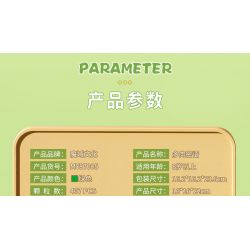 MOYU BLOCK MY87006 87006 non  YÊU TINH HOA bộ đồ chơi xếp lắp ráp ghép mô hình FLOWER ELF 373 khối