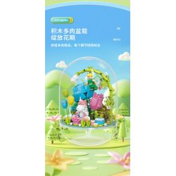 MOYU BLOCK MY87006 87006 non  YÊU TINH HOA bộ đồ chơi xếp lắp ráp ghép mô hình FLOWER ELF 373 khối