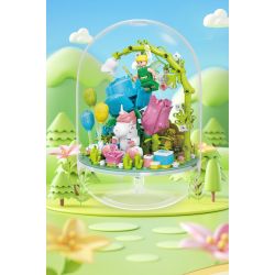 MOYU BLOCK MY87006 87006 non  YÊU TINH HOA bộ đồ chơi xếp lắp ráp ghép mô hình FLOWER ELF 373 khối