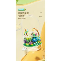 MOYU BLOCK MY87006 87006 non  YÊU TINH HOA bộ đồ chơi xếp lắp ráp ghép mô hình FLOWER ELF 373 khối