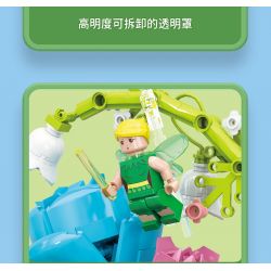 MOYU BLOCK MY87006 87006 non  YÊU TINH HOA bộ đồ chơi xếp lắp ráp ghép mô hình FLOWER ELF 373 khối