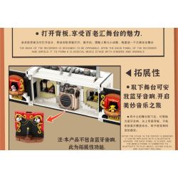 INSPIRE QD33001 33001 non  MÁY GHI ÂM CỔ ĐIỂN bộ đồ chơi xếp lắp ráp ghép mô hình TAP RECORDER VOICE OF THE TIMES