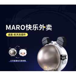 PLEYERID M38-P8002 P8002 8002 M38P8002 38-P8002 non  ĐỒ TRANG TRÍ MÁY TÍNH ĐỂ BÀN PHI HÀNH GIA 3 LOẠI bộ đồ chơi xếp lắp ráp ghép mô hình