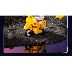 PLEYERID M38-P8002 P8002 8002 M38P8002 38-P8002 non  ĐỒ TRANG TRÍ MÁY TÍNH ĐỂ BÀN PHI HÀNH GIA 3 LOẠI bộ đồ chơi xếp lắp ráp ghép mô hình