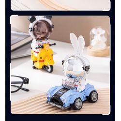 PLEYERID M38-P8002 P8002 8002 M38P8002 38-P8002 non  ĐỒ TRANG TRÍ MÁY TÍNH ĐỂ BÀN PHI HÀNH GIA 3 LOẠI bộ đồ chơi xếp lắp ráp ghép mô hình