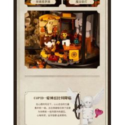 SHENZHEN RAEL ENTERTAINMENT 10012 non  EROS ĐẾN THẦN TÌNH ÁI bộ đồ chơi xếp lắp ráp ghép mô hình CUPID