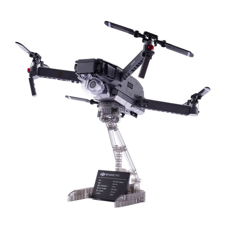 DJI 32008 non Lego MÁY BAY KHÔNG NGƯỜI LÁI DJI bộ đồ chơi xếp lắp ráp ghép mô hình Creator MAVICPRO BRICK Sáng Tạo