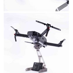 DJI 32008 non  MÁY BAY KHÔNG NGƯỜI LÁI DJI bộ đồ chơi xếp lắp ráp ghép mô hình Creator MAVICPRO BRICK Sáng Tạo