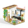 WEIGHT 2073 non  HƯƠNG THƠM NHÀ BẾP bộ đồ chơi xếp lắp ráp ghép mô hình Creator FAIRY TALE TOWN Sáng Tạo