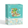 WEIGHT 2071 non  SÂN NHÀ BÀ NGOẠI bộ đồ chơi xếp lắp ráp ghép mô hình Creator FAIRY TALE TOWN Sáng Tạo