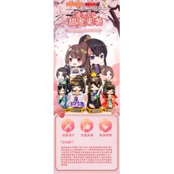 WOMA C0770 0770 non  TONGLINGFEI 4 PHONG CÁCH bộ đồ chơi xếp lắp ráp ghép mô hình Movie & Game Phim Và Trò Chơi 1106 khối