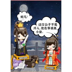 WOMA C0770 0770 non  TONGLINGFEI 4 PHONG CÁCH bộ đồ chơi xếp lắp ráp ghép mô hình Movie & Game Phim Và Trò Chơi 1106 khối