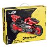 CADA DOUBLEE C64001 64001 non  CỎ CT-3X XE MÁY tỷ lệ 1:6 bộ đồ chơi xếp lắp ráp ghép mô hình CYBER NIGHT CYBER CT-3X 451 khối