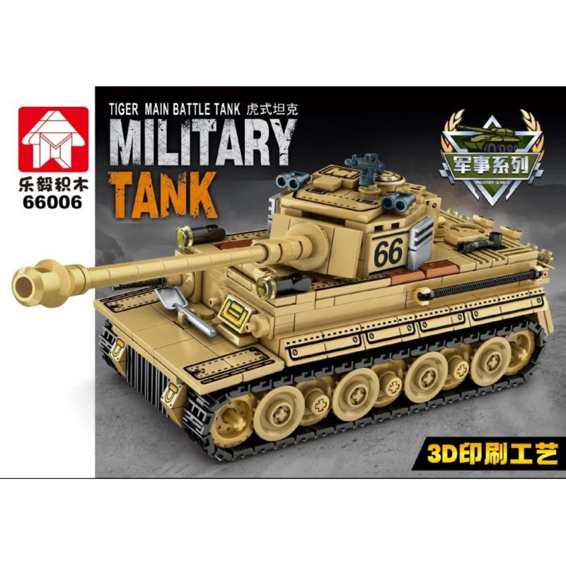 LEYI 66006 non TIGER bộ đồ chơi xếp lắp ráp ghép mô hình