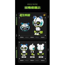 SEMBO 601309 non  XE TẢI HẠNG NẶNG 1:10. tỷ lệ 1:10 bộ đồ chơi xếp lắp ráp ghép mô hình Creator Sáng Tạo 3678 khối