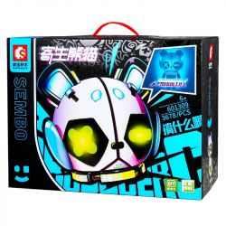 SEMBO 601309 non  XE TẢI HẠNG NẶNG 1:10. tỷ lệ 1:10 bộ đồ chơi xếp lắp ráp ghép mô hình Creator Sáng Tạo 3678 khối