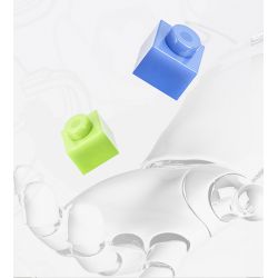 SEMBO 601309 non  XE TẢI HẠNG NẶNG 1:10. tỷ lệ 1:10 bộ đồ chơi xếp lắp ráp ghép mô hình Creator Sáng Tạo 3678 khối