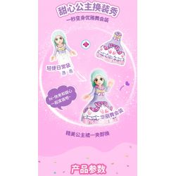 GUDI 30005 non  CÔNG CHÚA TÌNH YÊU 4 LOẠI PHÒNG NGỦ CỦA NGƯỜI ANNIE PIANO XƯỞNG VẼ KẸO bộ đồ chơi xếp lắp ráp ghép mô hình Girl PRINCESS CANDY Con Gái 794 khối