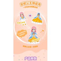 GUDI 30005 non  CÔNG CHÚA TÌNH YÊU 4 LOẠI PHÒNG NGỦ CỦA NGƯỜI ANNIE PIANO XƯỞNG VẼ KẸO bộ đồ chơi xếp lắp ráp ghép mô hình Girl PRINCESS CANDY Con Gái 794 khối